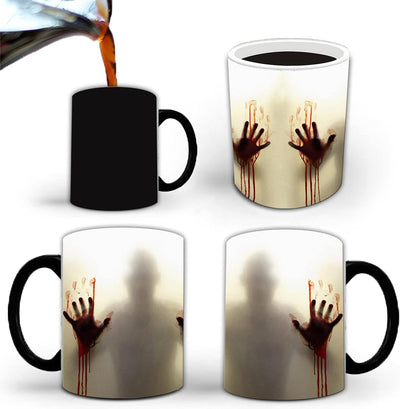 A sip to die for! Color changing Zombie Mug