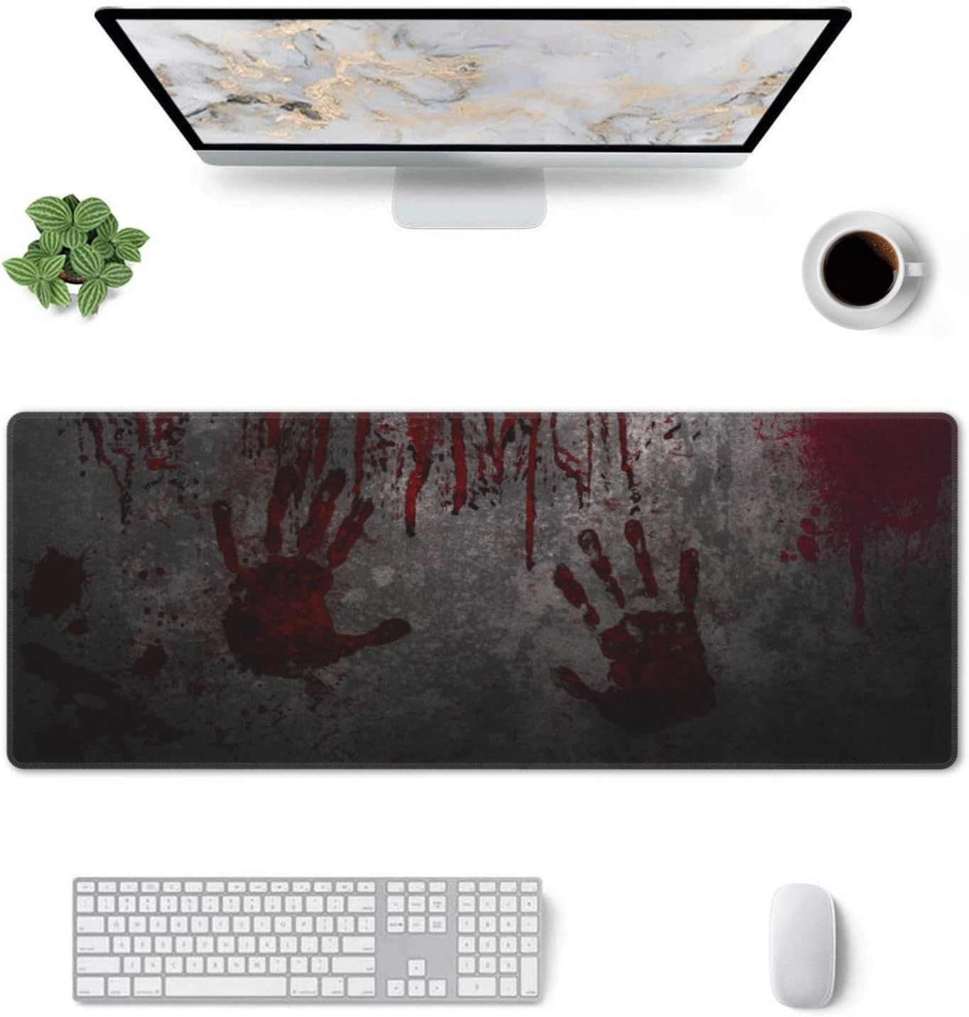 The Undead Office - Zombie Gaming Desk Mat