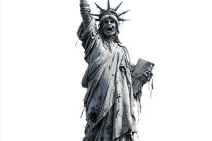 THE ZOMBIE OF LIBERTY: AMERICA'S MOST PATRIOTIC UNDEAD!